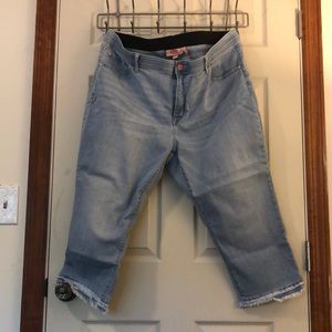 Evri Denim Capris Size 22W